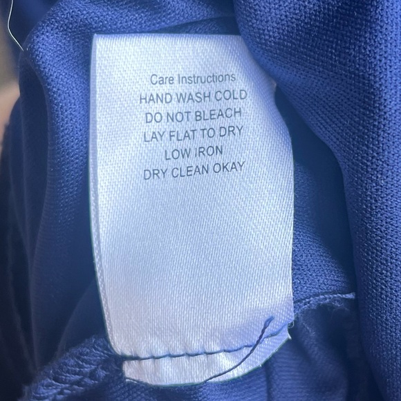 ๐ Emerald Sundae Navy Ruched Cutout Evening Prom Gown Size L - Picture 11 of 11